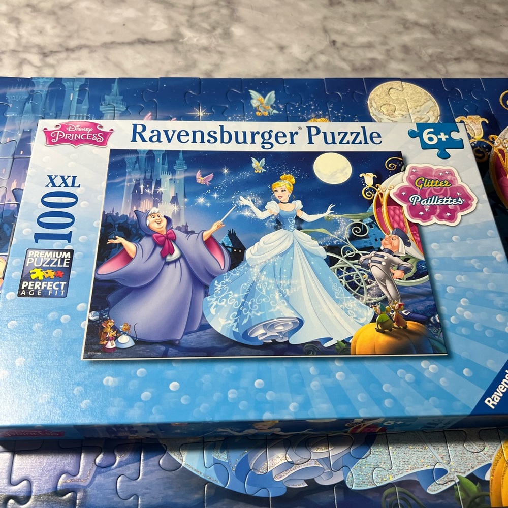 Ravensburger Disney Princess cinderella glitter puzzle